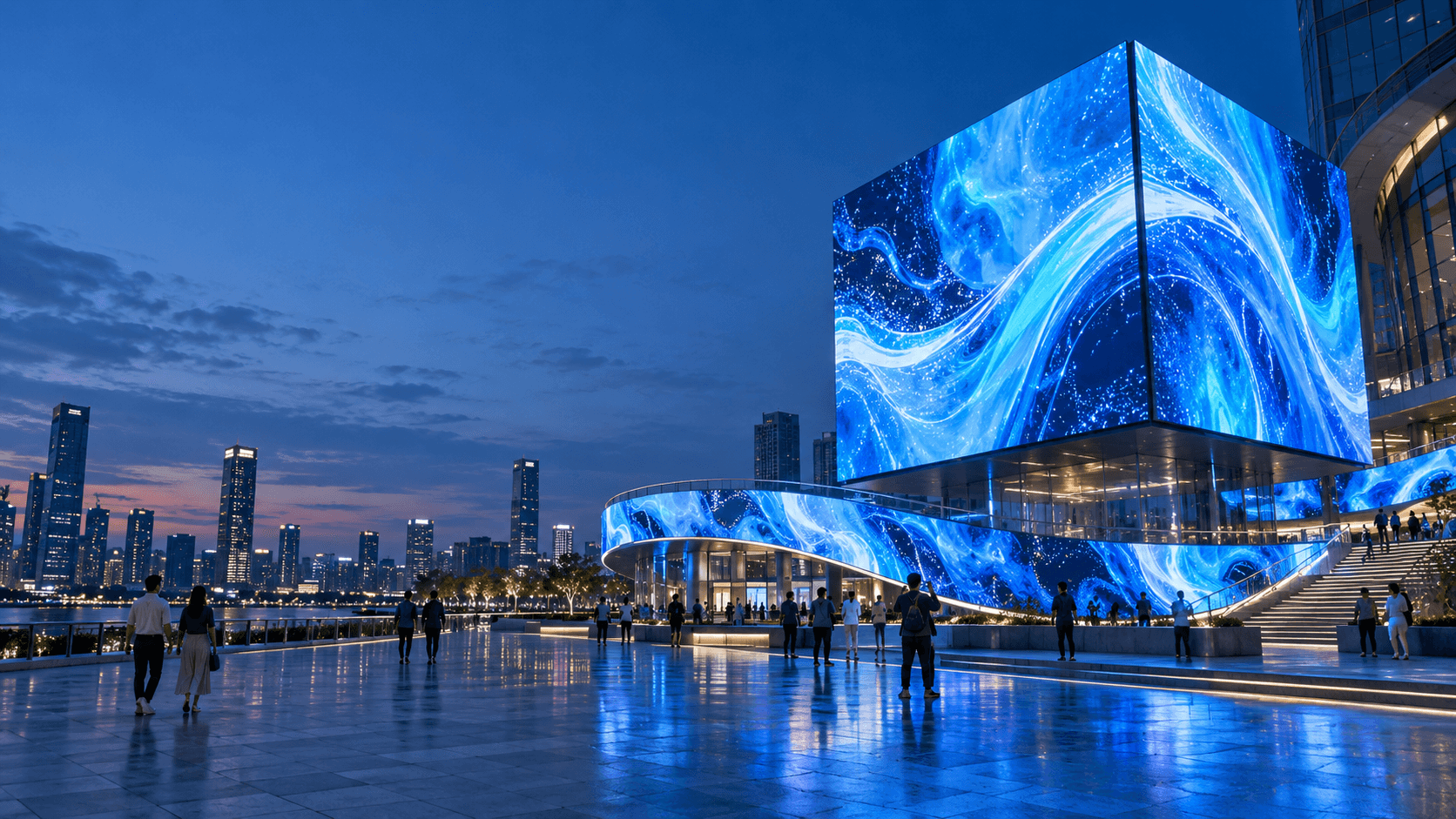 mobile and creative LED display solution by COREMAN LED screen manufacturer