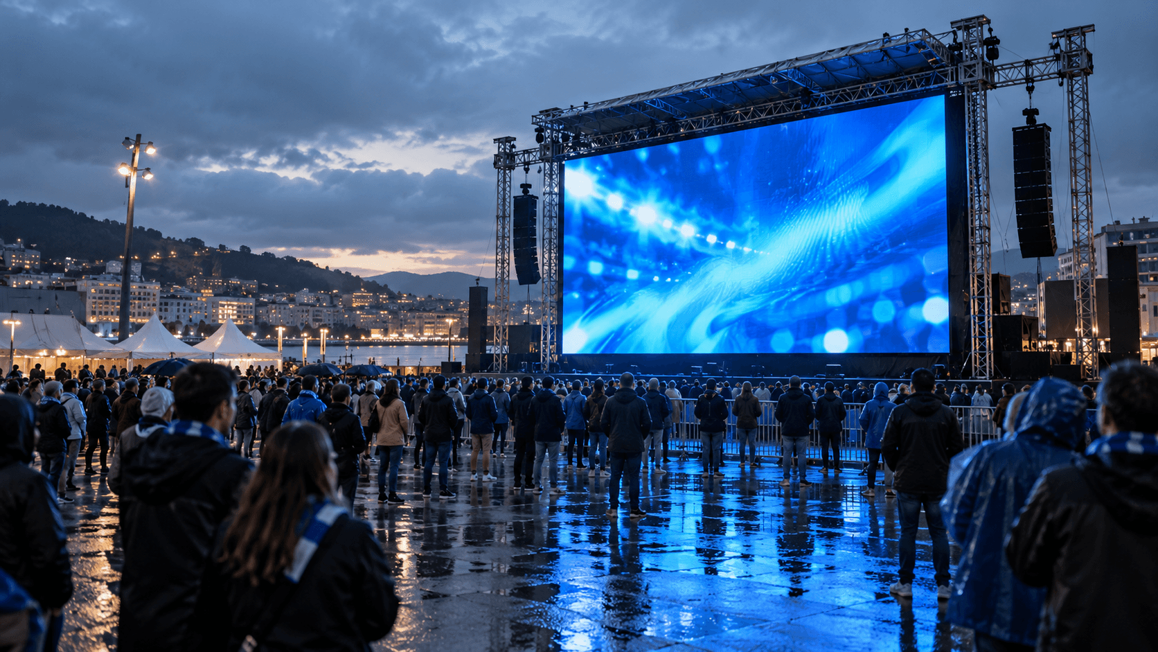 outdoor rental LED display with high brightness waterproof dustproof protection